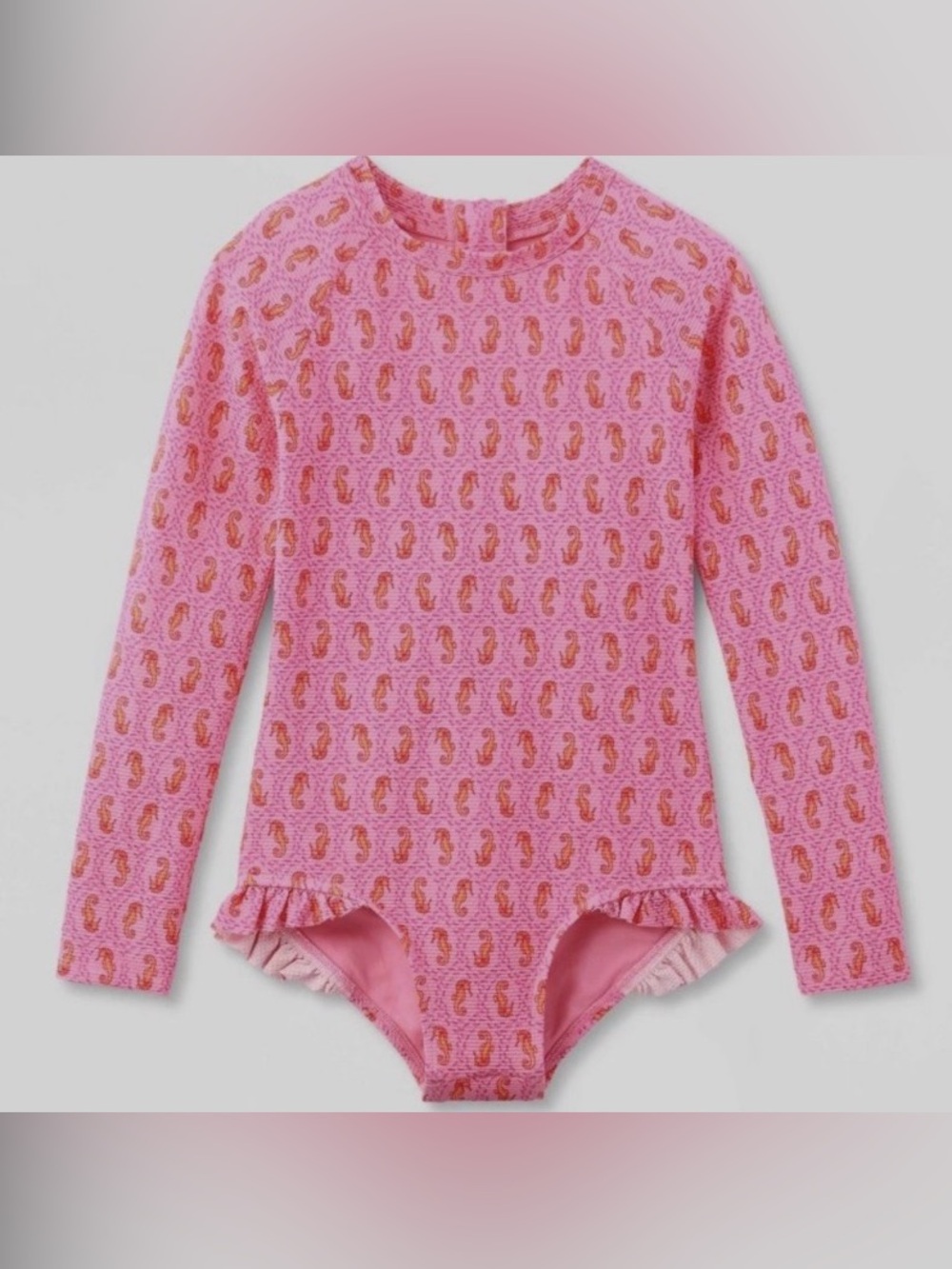Roller Rabbit x Target Seahorse Print Rashguard - Picture 8 of 8